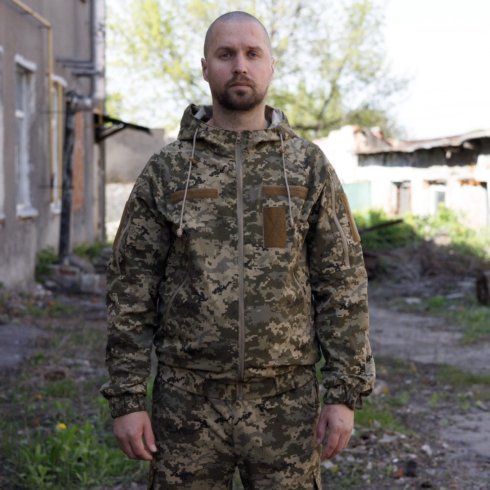 Мужской тактический костюм военный летний Diar (цвет пиксель)